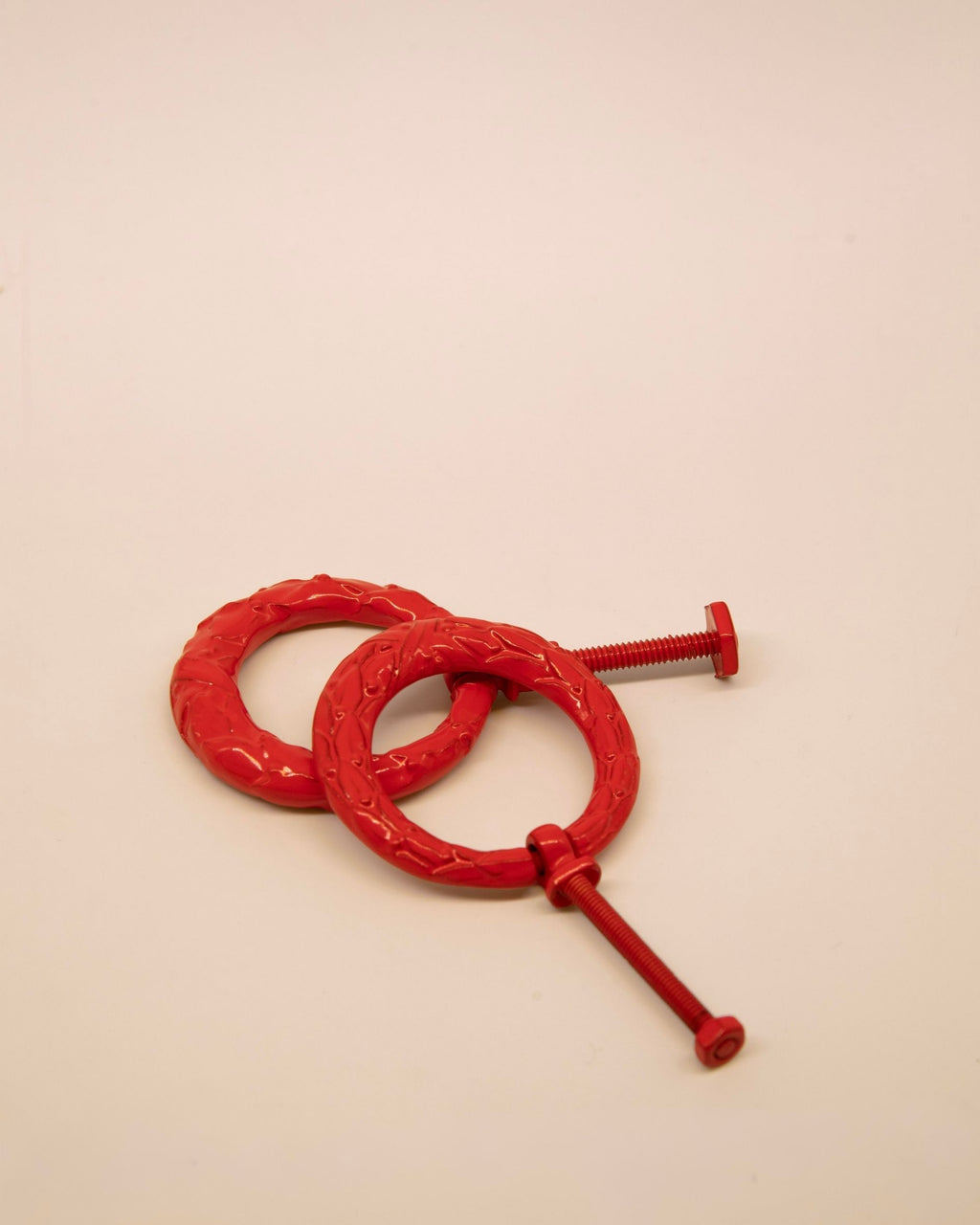 2 ROSE PULL RINGS